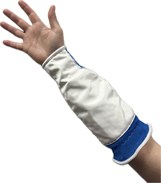 La Manica Renfort  25 cm - bleu 56 Newton-Gant anti-coupure - Hydrophobe -  Vendu à l'unité
